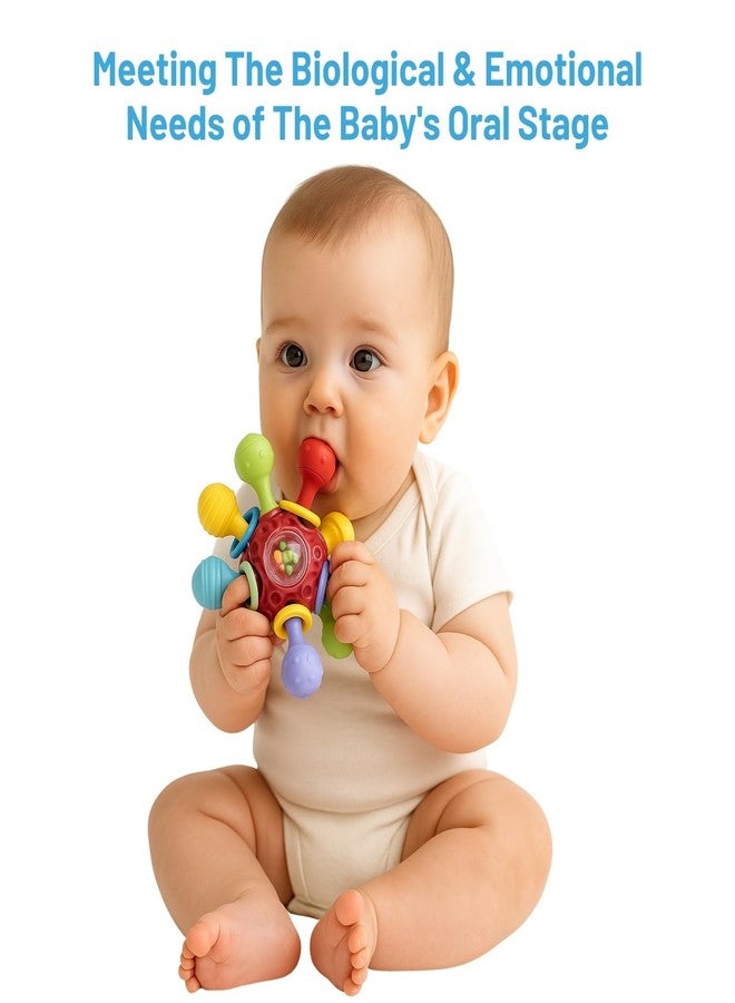TOHIBEE Baby Montessori Sensory Toys for 0-6 6-12 Months, Baby Teether Teething Toys for Babies 0 3 6 9 12 18 Months, Newborn Infant Learning Developmental Toys Gifts for 1 2 Year Old Boys Girls - Image 2